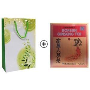 [ME5KN1PS_52EE]인삼차목함 인삼차 + 쇼핑백포함 50포