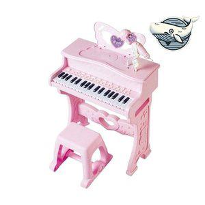 [기타]아기 뮤지컬 장난감 피아노 귀여운 마이크 장착 (WFH9ETO)
