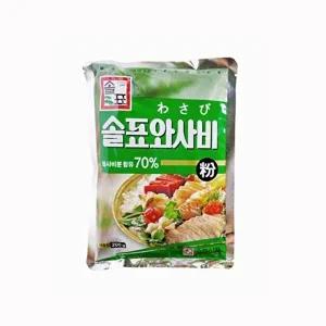 [셀러허브 패션][JHQ7236V_52ED]솔표 가루 와사비 200G