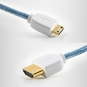 hdmi to mini hdmi 케이블 카메라 액션캠 연결 변환선