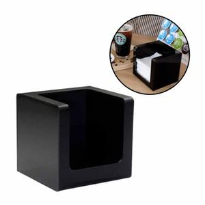 테이블 사각 냅킨 디스펜서 1p 정리함 키친 티슈 보관 네프킨 매장 소품 실내 휴지 업소