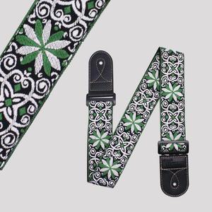 기타스트랩 러블C그린 자카드 편안한어깨멜방