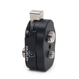 3/8 나사 M3 도웰 핀 미니 필드 모니터 퀵 릴리스 플레이트, LCD 매직 암 카메라 캠코더 리그