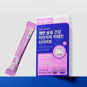 [영진약품] 쾌변 슬림 건강 차전자피 카테킨 다이어트 1박스(14포)