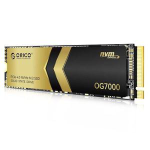 ORICO OG7000 4TB PCIe Gen4 NVMe SSD, 최대 7400MB/s, 8채널 컨트롤러, 그래핀 열 솔루션, 4K 비디오 편집, 3D 렌더링, 콘텐츠 제작에 이상적이며 PS5 및 PC와 호환 가능