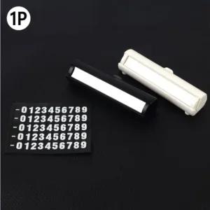 차량용 자동차 대쉬보드 개인정보 보호 주차 번호판 주차알림판 전화번호알림판 주차표시판