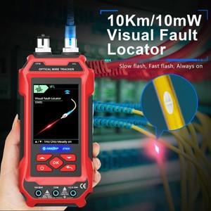 네트워크 케이블 테스터 POE 와이어 추적기 RJ45 연결이 있는 다기능 디지털 멀티미터 광 파워 미터 네트워