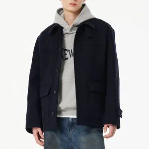 [STUDIO TOMBOY](대구신세계)[MEN] 논토글 미드 더플코트 9154411016 3종 택1