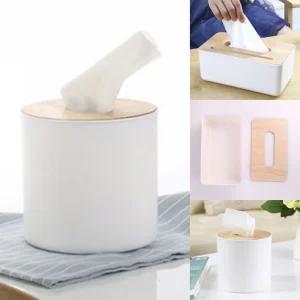 티슈케이스 원목 각티슈 두루마리 휴지 디스펜서 커버 보관함 오크나무 인테리어소품