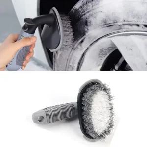 셀프 자동차 타이어 세차 닦기 전용 청소솔 1개 타이어청소솔 자동차청소솔 라운드청소솔