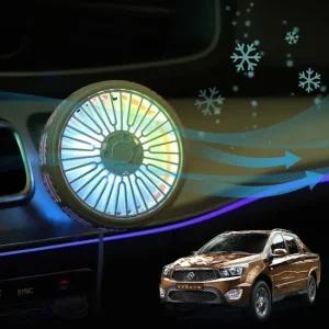 코란도스포츠 USB차량용 선풍기 호환 시즌2 차량용선풍기 자동차미니선풍기