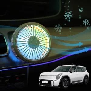 EV9 USB차량용 선풍기 호환 시즌2 차량용선풍기 자동차미니선풍기 차량용에어서큘레이터