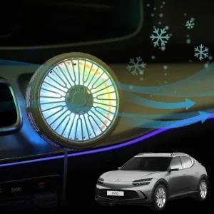 GV60 USB차량용 선풍기 호환 시즌2 차량용선풍기 자동차미니선풍기 차량용에어서큘레이터