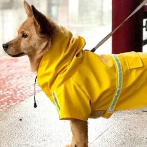 강아지 레인코트 핑크 XL 1P 장마 방수 야간 비옷 반려견장마산책