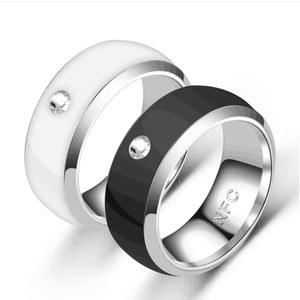 콜미 스마트 반지 ver9 모니터링 헬스 블루투스 스마트링 연동 블랙 어플 디스플레이