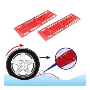 차량용 비상탈출패드 2p 야외 산악 타이어 눈길탈출 차량용 비상탈출 탈출패드 2개입