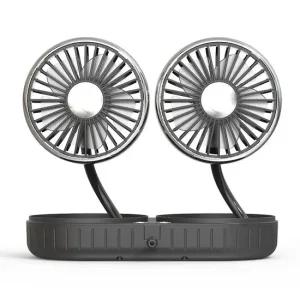 듀얼USB선풍기 차량용 사무실용 휴대용 듀얼USB접이식선풍기 자동차선풍기 차량용선풍기