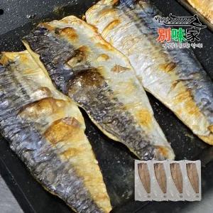 [별미가] 남해별미 영양가득 먹기편한 화덕구이 국내산 순살 삼치 4팩 X (150g 내외)