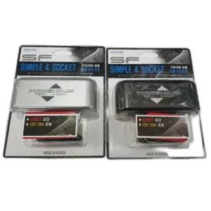 삼진 심플 4구소켓 시거잭 멀티소켓 4구소켓 시거잭 다용도소켓 멀티소켓