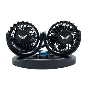 차량용 USB 선풍기 캠핑 자동차 거치 직장인