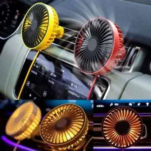 차량용 LED 서큘레이터 송풍구거치 선풍기 차량