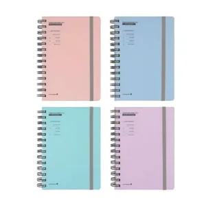 테마컬러ver.2 밴딩 스프링노트 32절 랜덤1개 캐릭터 학용품