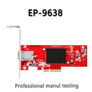 EP-9638 PCI-E 네트워크 카드 이더넷 파이버 어댑터 AQC107 칩페스트 10Gbps