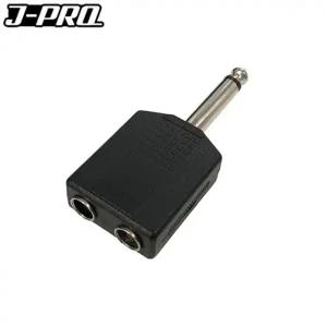 J PRO JC27 TS 55잭 암 TS 55잭 수 Y 변환젠더 커넥터