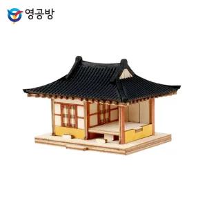 영공방 미니 기와두칸 (YM580)우드모형 키트 어쳐만들기 만들기수업 목재 조립 완구