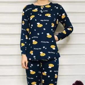 [셀러허브][라일리여성언더웨어] Rly 꿀벌 여성 홈웨어 파자마 실내복 짱구잠옷 (S42218233)