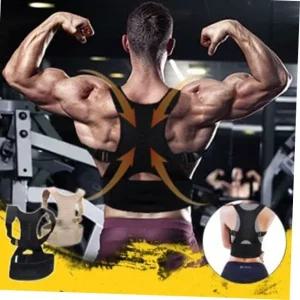 벨트 고정 어깨 올바른자세 척추