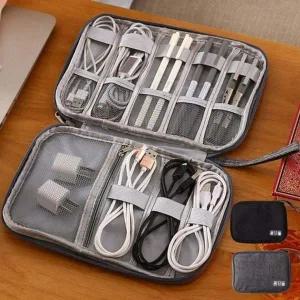 이어폰 충전기 충전지 간편 보관 휴대용 멀티 보관백