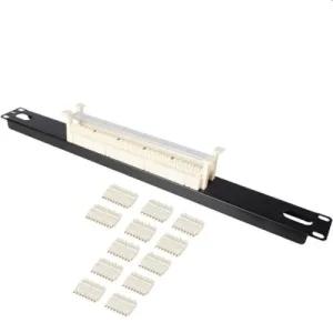 허브랙 서버 110블럭 50p 배선정리 전렉자재 선반 앵글 판넬 메니지먼트 네워크