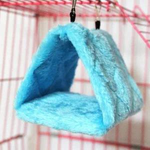 [골드스마일]겨울 푹신한 따뜻한 새집 둥지 해먹 새장 새둥지 소형 새해먹