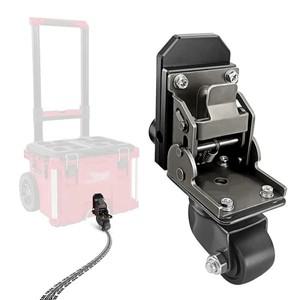 ABCA-스틸 구조 전륜, 밀워키 롤링 공구함용 캐스터 휠 키트, 팩아웃 200파운드 용량