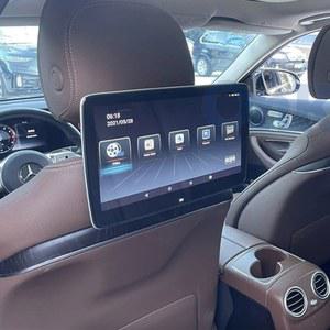 카플레이 모니터 플러그 플레이 메르세데스 GLE W167용 안드로이드 자동차 머리 받침 태블릿 터치스크린 뒷좌석 엔터테인먼트 시스템