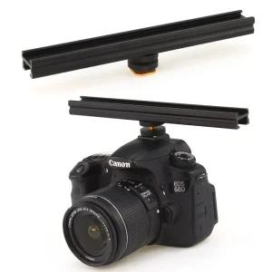 조명 LED 마이크 스트로보 확장 브라켓 유튜브 20cm액션캠부품 카메라 어댑터 캡아답타 소품 슬라이드바 슬