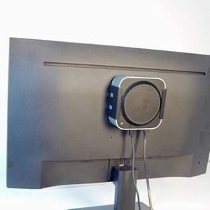 강력 추천 - Mac Mini M4 Pro 데스크탑 컴퓨터용 책상 아래 스탠드 2개, PC용 메탈 마운트 홀더