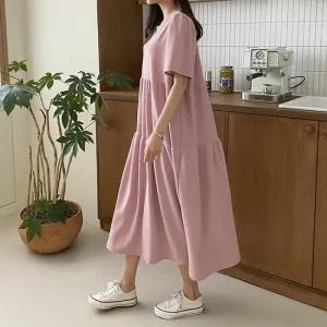 리틀 캉캉원피스 임산부원피스 빅사이즈 롱원피스 임부복