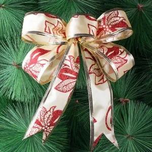 ( )5p 골드 레드 리본장식세트 크리스마스 트리장식_23915214
