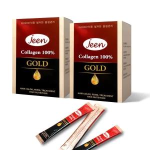 진 콜라겐 골드 30+30 염색 펌 매직 전 후 처리제 앰플 헤어 콜라겐가루