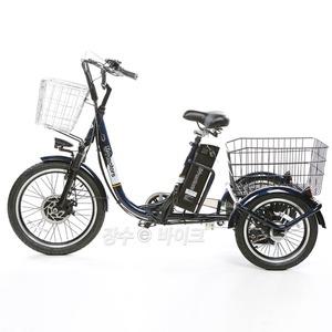 장수자전거 KJ-16T 삼륜전기자전거 LG배터리 틸팅기능