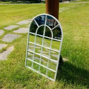 빈티지 컬렉션 창문 거울 - 아이보리