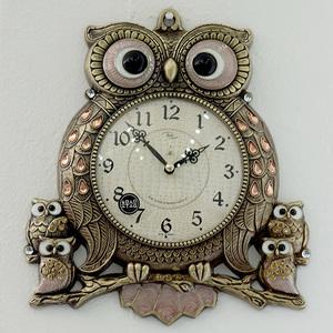 [롯데백화점]데일리데코 데일리데코 레인 엔틱 부엉이 단면 시계