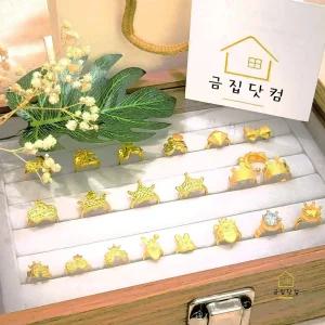 순금 돌반지 백일반지 아기 선물 친구 돌잔치 조카 금수저 금팔찌 돌팔찌  1그램 1g 1돈 한돈 반돈  1.875g 3.75g 용띠 토끼띠 100일 종로 도매 99.9% 24k