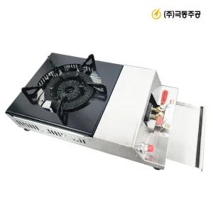 극동주공 고화력 가스레인지 쌍형렌지 LPG 저압 준저압 업소용 도시가스 LNG