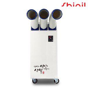 [더비티]신일 3구 자바라 산업용에어컨 SMA-C7200WN / 공장형 이동식 실외기없는 공업용 업소용 일체형