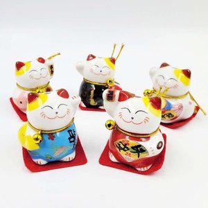 [기타]미니 마네킨네코 피규어 5세트 일본 (WFGW493)