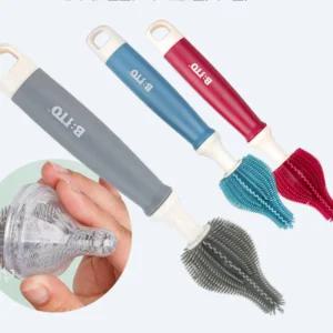 프리미엄꼭지솔 실리콘젖병솔 세척솔 젖꼭지솔 미니 소독솔