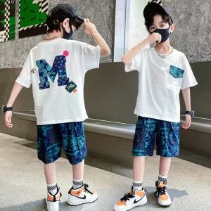 남아 주니어 썸머M 여름 반바지 상하세트